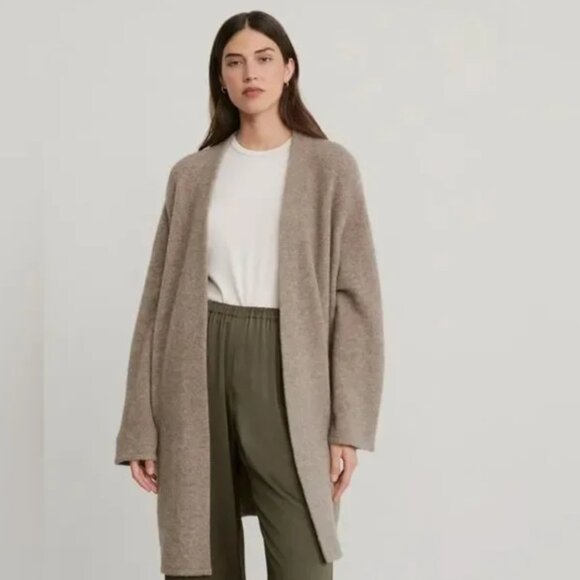 Jenni Kayne Sweater Coat in Oatmeal - Picture 1 of 16